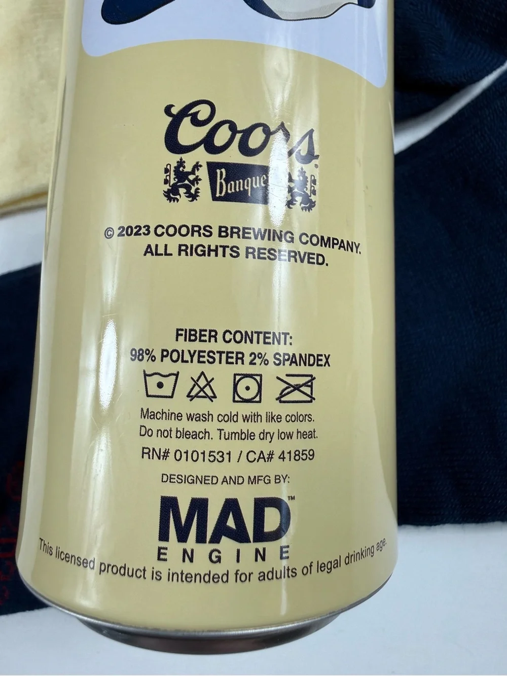 Coors Crew Socks in a Can, NEW